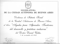 Diploma legislatura